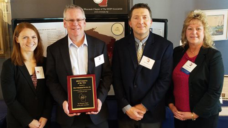 Wisconsin Chapter of The ESOP Association recognizes MSA as 2018 Company of the Year.