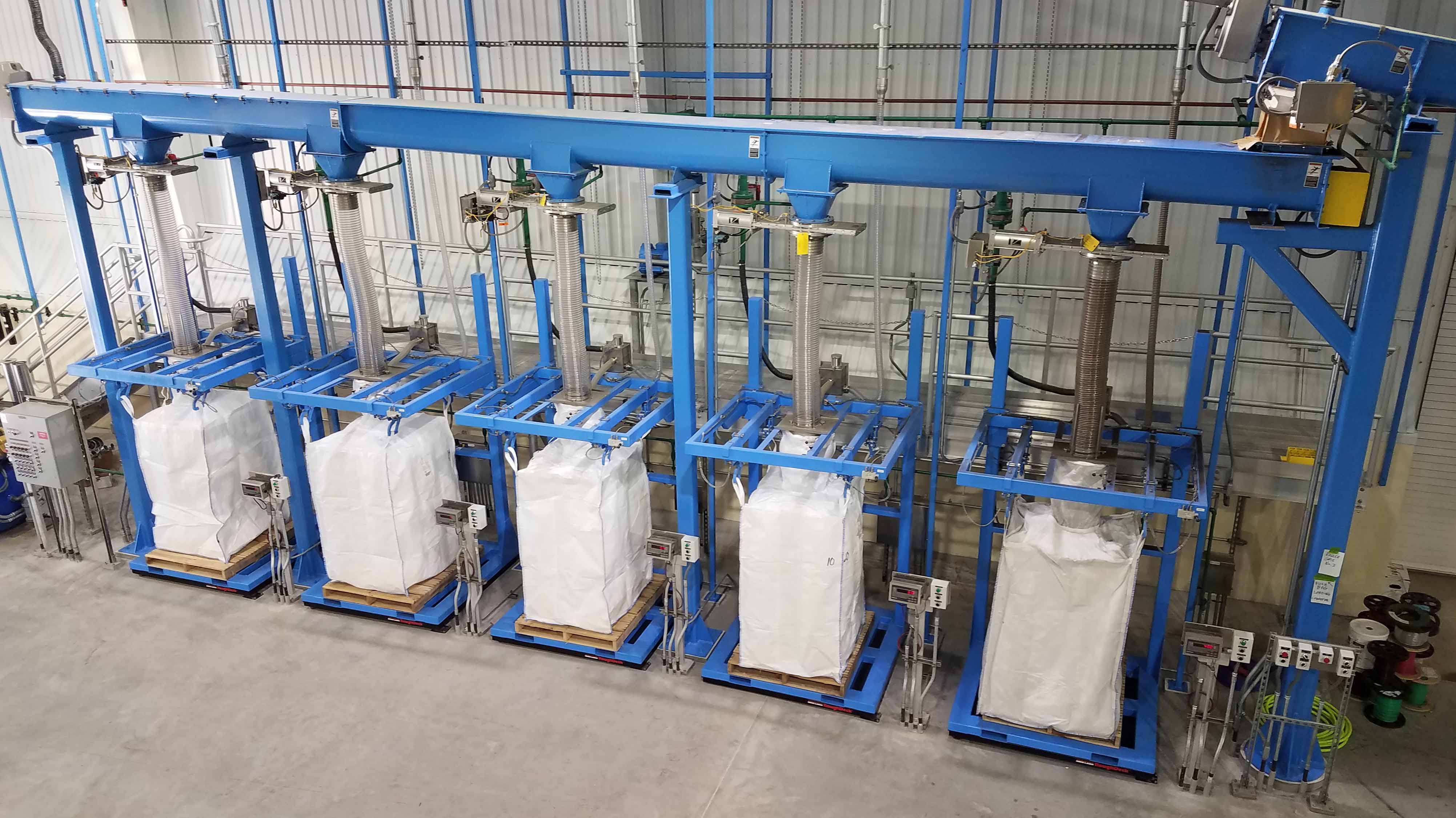 Wastewater Treatment facility Bagging System