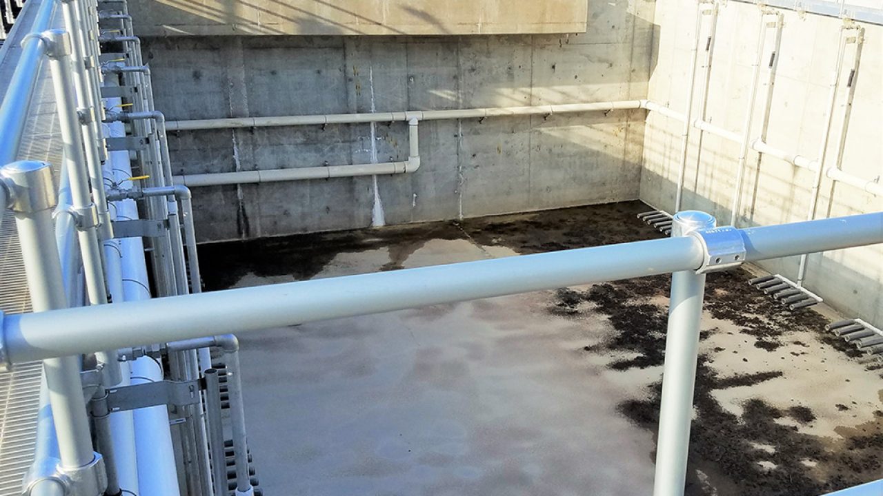 Finished Wastewater Treatment Facility, Savanna Illinois, design by MSA Professional Services