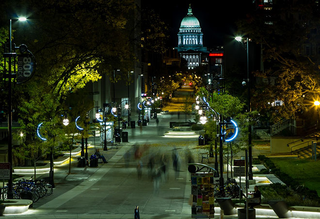 State Street in Madison, Wisconsin