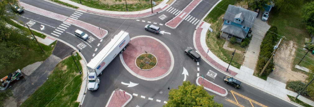 roundabout-intersection-engineering-traffic control-transportation design
