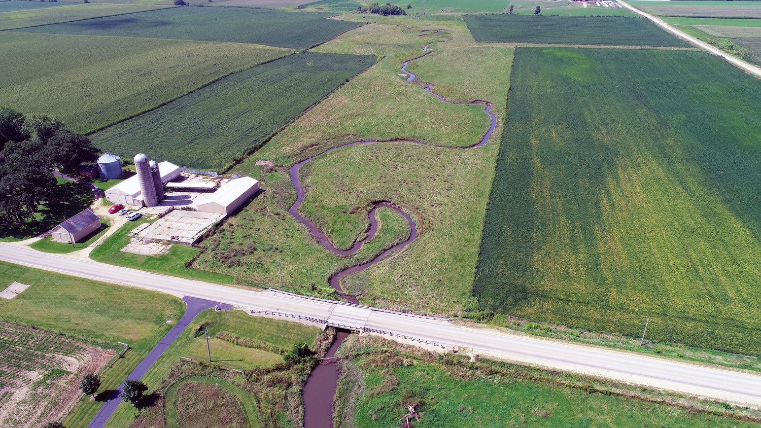 Brodhead WI Water Quality Trading Program and streambank restoration