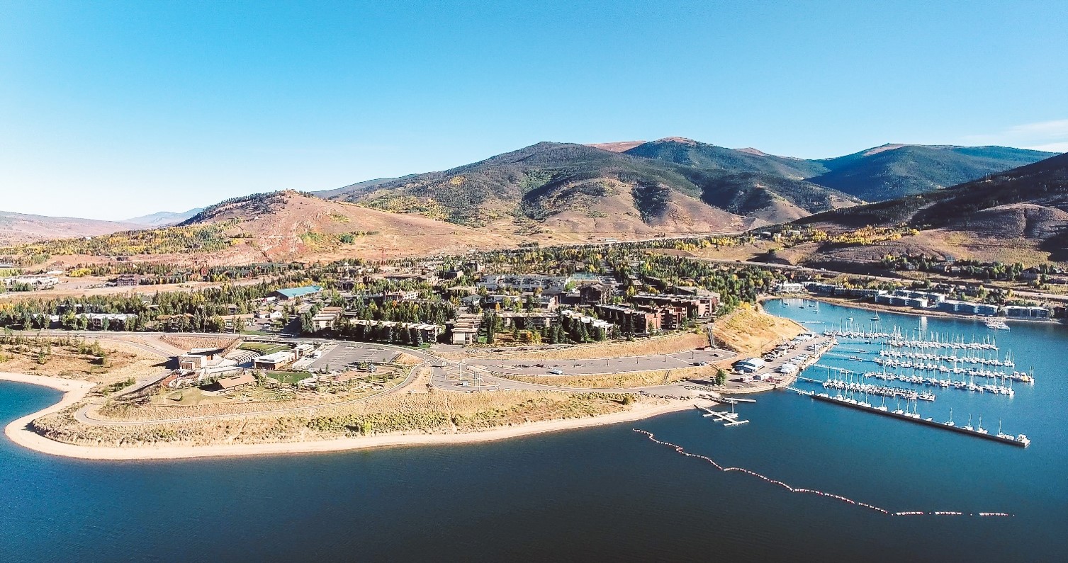 Marina and waterfront facilities in Dillon, Colorado