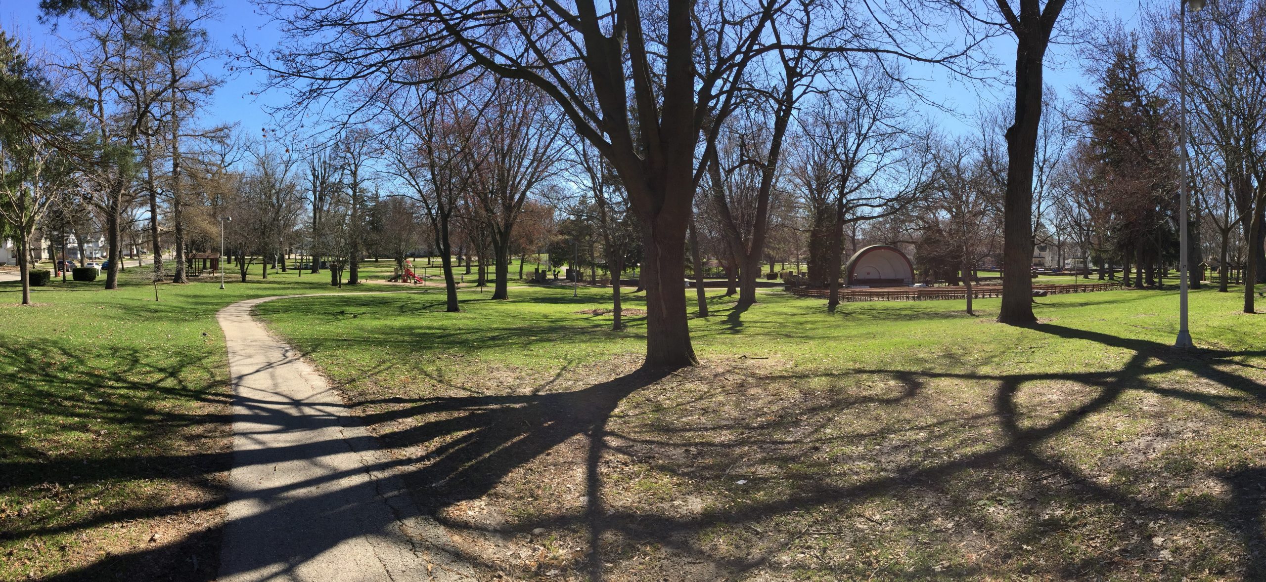 Swan Park panoramic