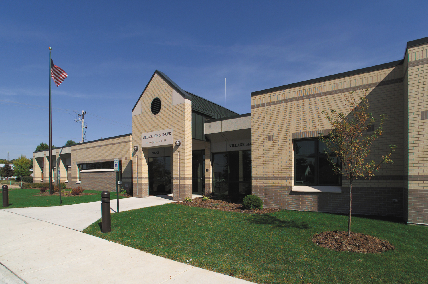 Village of Slinger Village Hall_ Police Station