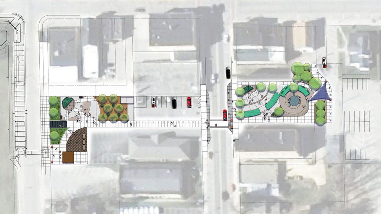Shawano Plaza Rendering