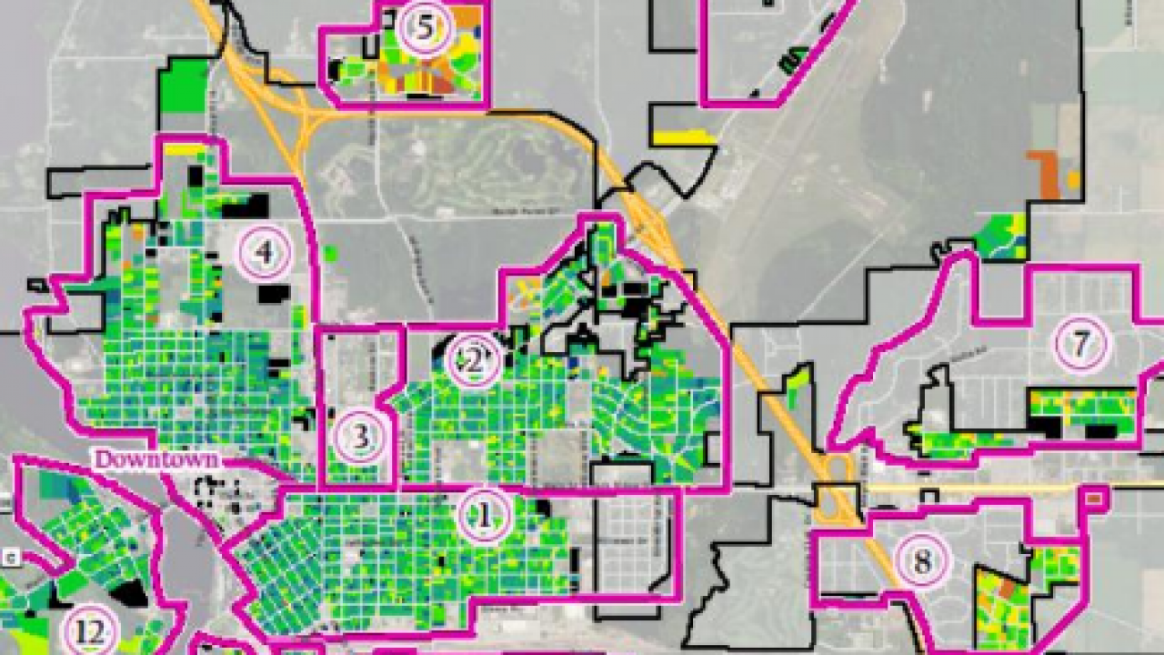 Stevens Point Housing Study_Districts