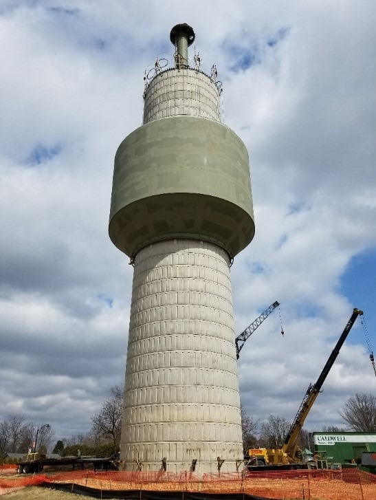 Asbury Water Tank Raising