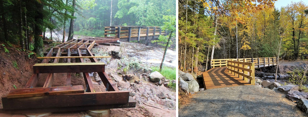 Pattison State Park_During_After Construction