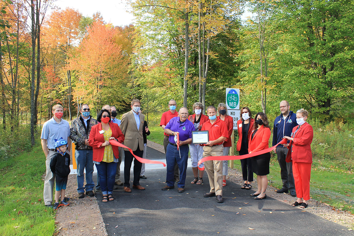 Rib Mountain_Trillium Trail_Ribbon Cutting