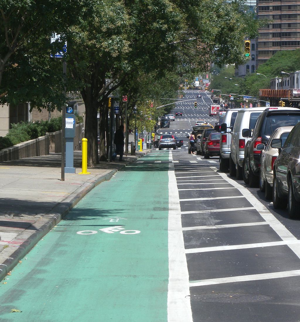 Dedicated Urban Bicycle Lane