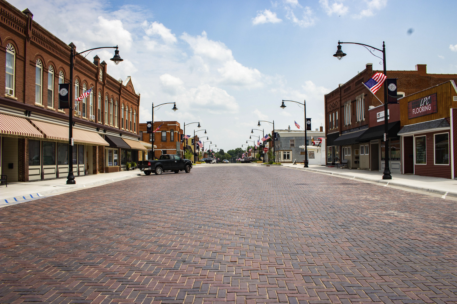 Reconstruction of Main Street in the City of La Porte City