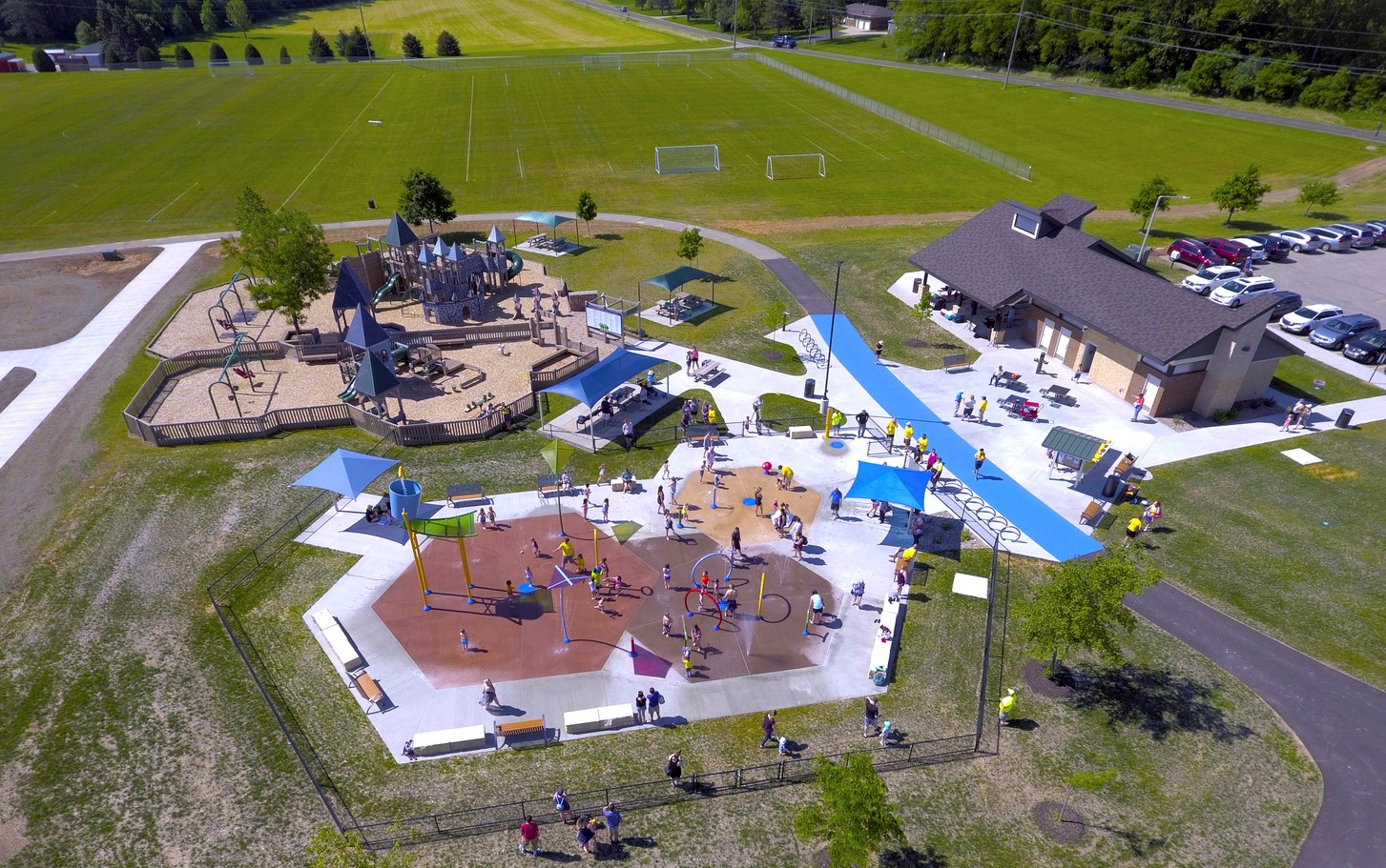 Bakken Park Splash Pad and Shelter MSA