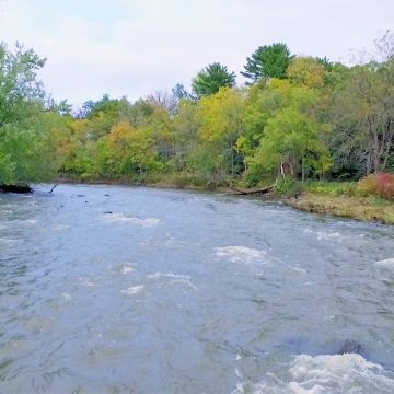 The Baraboo River in south-central Wisconsin has experienced flooding in communities along its path