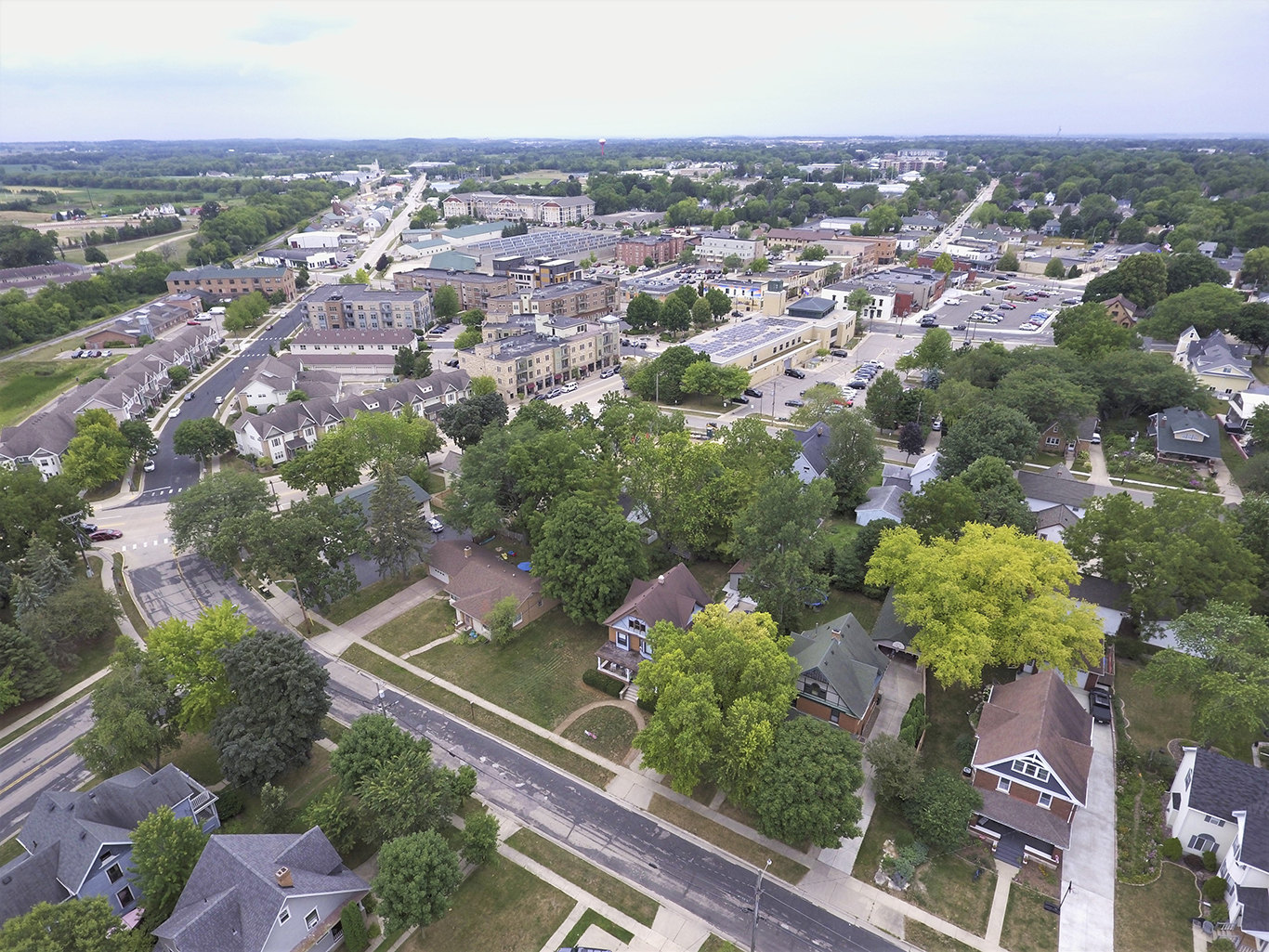 Aerial photography of the City of Sun Prairie, Wisconsin, for comprehensive planning efforts,