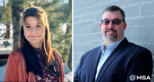 MSA announces the expansion of its real estate team with the hiring of Peter Miesbauer and Jessie Prien