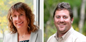 Professional headshots of Diane Wessel, community development specialist, and Jeff Seamandel, public works project manager, at MSA Professional Services.