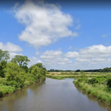 Image of Milum Creek in the Village of Belleville Wisconsin