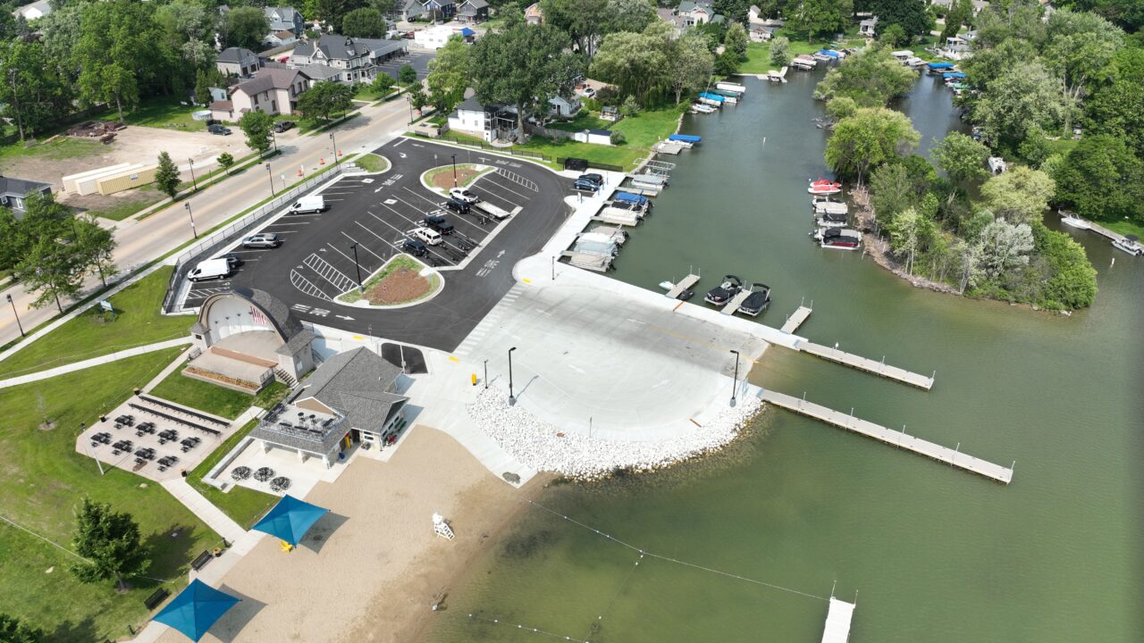 Lac La Belle Boat Launch & City Park Improvements